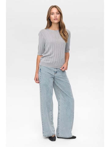 NÜMPH Sweter "Numisja" w kolorze szarym