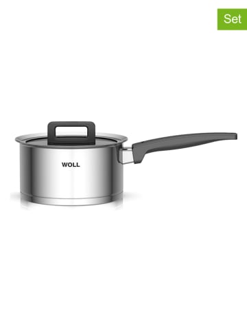 Woll 2-delige set: roestvrijstalen steelpan "Concept" - Ø 18 cm