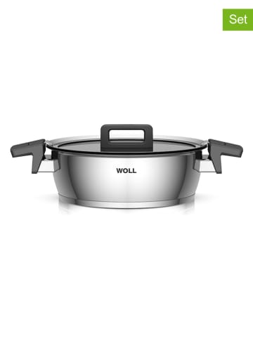 Woll 2-delige set: roestvrijstalen braadpan "Concept" - Ø 24 cm