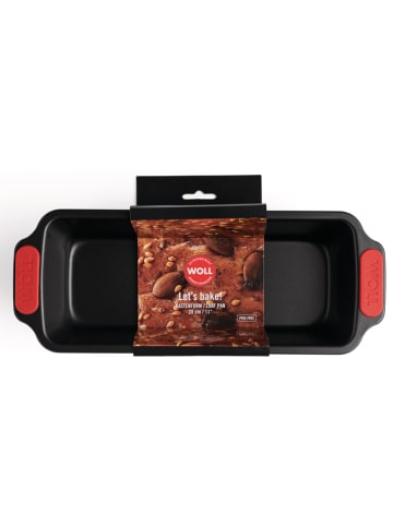 Woll Cakevorm zwart - (B)28 x (H)7 x (D)11 cm