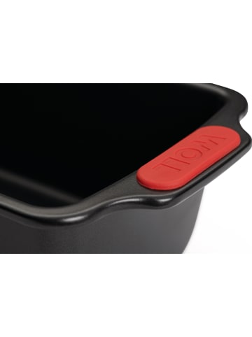 Woll Cakevorm zwart - (B)30 x (H)7 x (D)13 cm