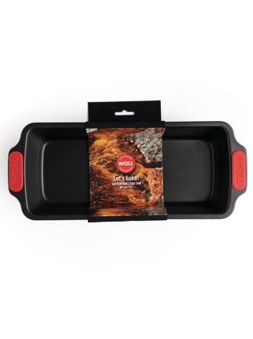 Woll Cakevorm zwart - (B)30 x (H)7 x (D)13 cm