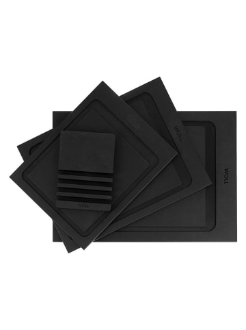 Woll 4-częściowy zestaw w kolorze szarym do krojenia