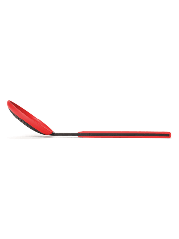 Woll Schuimspaan "Cook It" rood/zwart - (L)32 cm