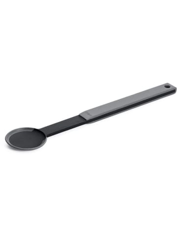 Woll Kooklepel grijs/zwart - (L)32 cm