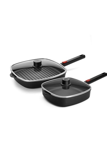 Woll 4-częściowy zestaw w kolorze czarnym