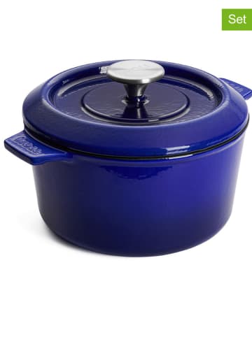 Woll 2tlg. Set: Kochtopf "Iron" in Blau - Ø 20 cm