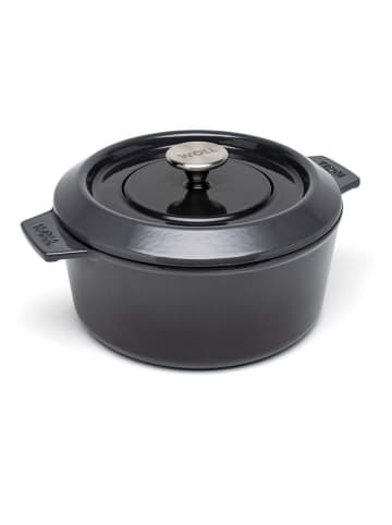 Woll 2-częściowy zestaw "Iron" w kolorze antracytowym - Ø 24 cm