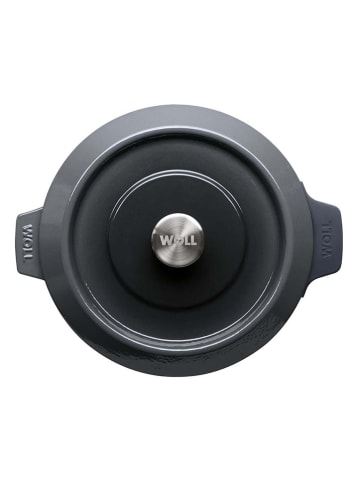 Woll 2-częściowy zestaw "Iron" w kolorze antracytowym - Ø 28 cm