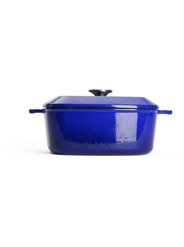 Woll 2-delige set: steelpan "Iron" blauw - (L)24 x (B)24 cm