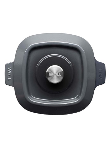 Woll 2-delige set: pan met deksel "Iron" antraciet - (L)24 x (B)24 cm