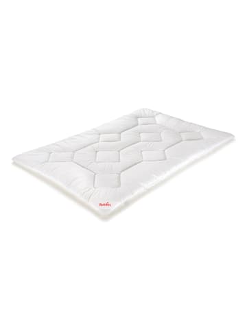 Paradies Sommer-Faserbettdecke "Juwel - Sommerleicht" in Weiß