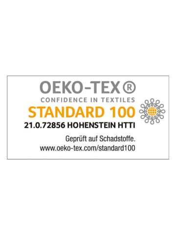 Paradies Ganzjahres-Faserbettdecke "Poesie Bio - Warm" in Weiß