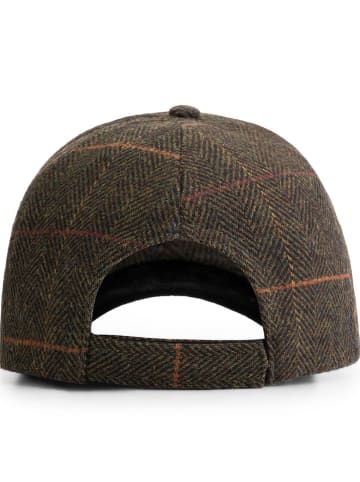 MGO leisure wear Czapka "Darrel" w kolorze brązowym