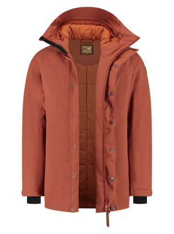 TRAVELIN' Kurtka przejściowa w kolorze czerwonym