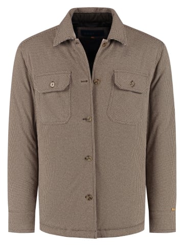 TRAVELIN' Hemdjacke in Beige