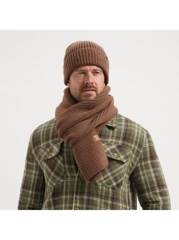 TRAVELIN' Sjaal lichtbruin