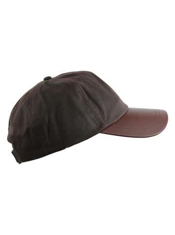 MGO leisure wear Czapka "Harry" w kolorze brązowym