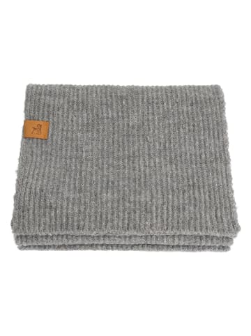 MGO leisure wear Schal "Hero" in Grau - (L)180 x (B)26 cm