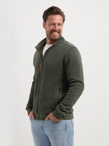 TRAVELIN' Sweatvest kaki