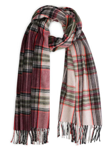 TRAVELIN' Sjaal beige/rood