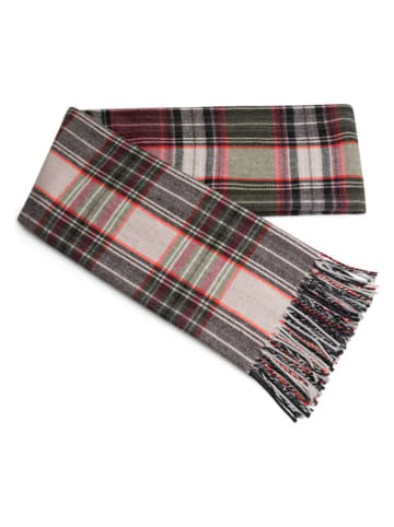 TRAVELIN' Szal w kolorze czerwono-beżowym