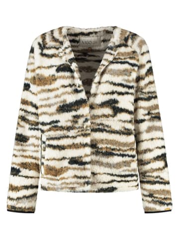 TRAVELIN' Teddyjacke in Creme