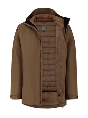 MGO leisure wear 3-in-1 tussenjas "Liam" lichtbruin