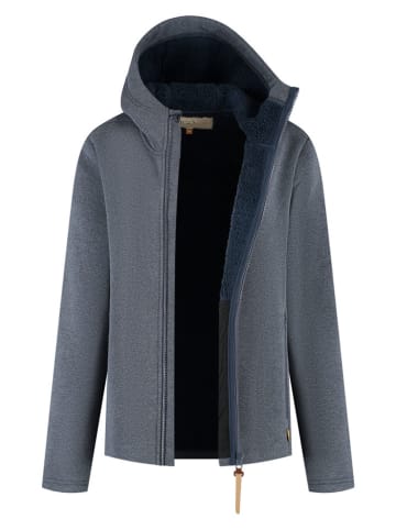 TRAVELIN' Fleecejacke in Dunkelblau
