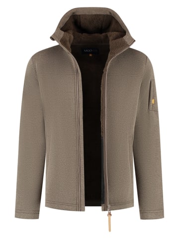 TRAVELIN' Fleecejacke in Beige