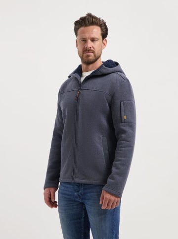 TRAVELIN' Fleecejacke in Dunkelblau