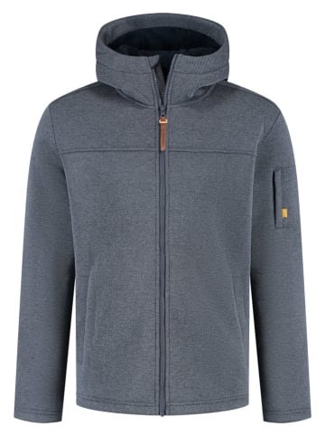 TRAVELIN' Fleecejacke in Dunkelblau