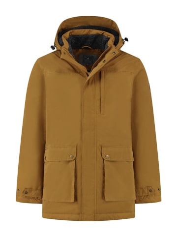 MGO leisure wear Parka "Mason" w kolorze karmelowym