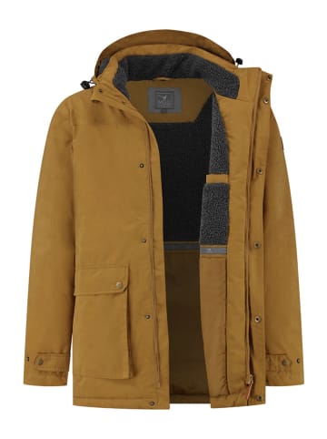 MGO leisure wear Übergangsjacke "Mason" in Hellbraun