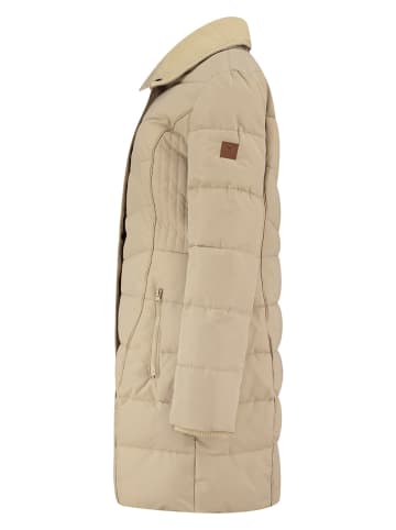 MGO leisure wear Parka "Olivia" w kolorze beżowym