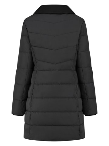 MGO leisure wear Parka "Olivia" w kolorze czarnym