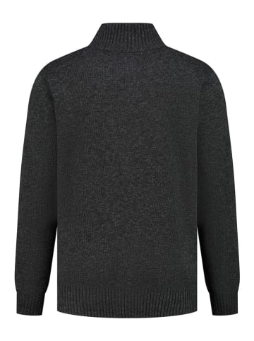 MGO leisure wear Sweter "Perry" w kolorze czarnym