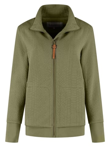 TRAVELIN' Sweatvest kaki