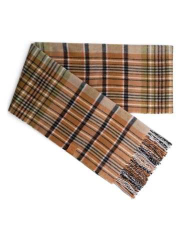 TRAVELIN' Schal in Hellbraun