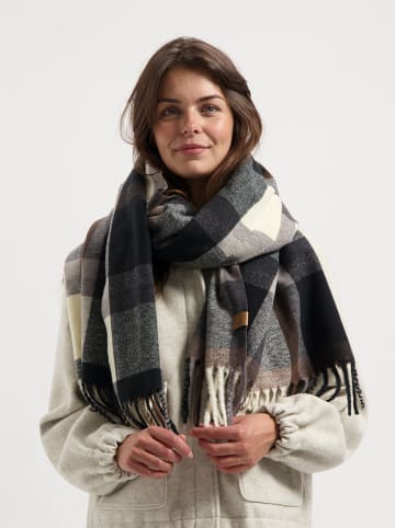 TRAVELIN' Sjaal beige/zwart