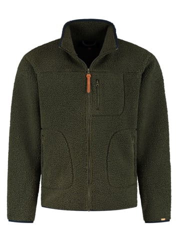 TRAVELIN' Kurtka polarowa w kolorze khaki