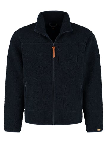 TRAVELIN' Fleecejacke in Dunkelblau