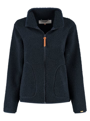 TRAVELIN' Fleecejacke in Dunkelblau