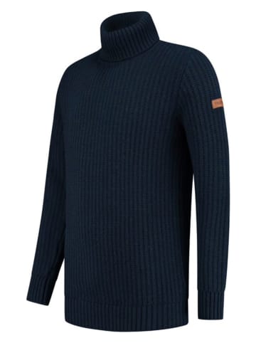 TRAVELIN' Trui "Coll Boda" donkerblauw