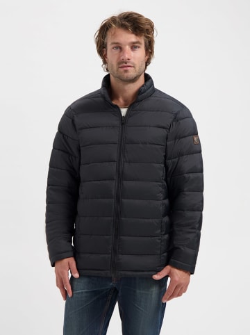 TRAVELIN' 2-delige set: tussenjas "Hemming" geel/zwart