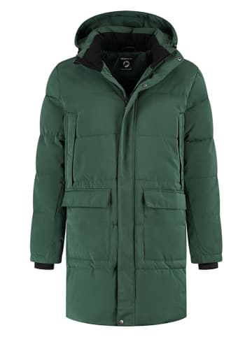 TRAVELIN' Wintermantel groen