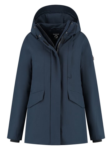 TRAVELIN' Winterjas donkerblauw