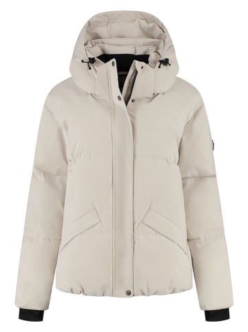 TRAVELIN' Winterjacke in Creme