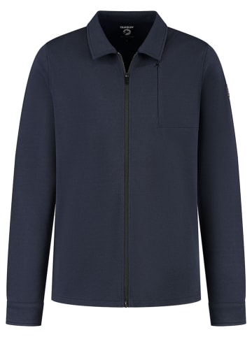 TRAVELIN' Sweatjacke in Dunkelblau