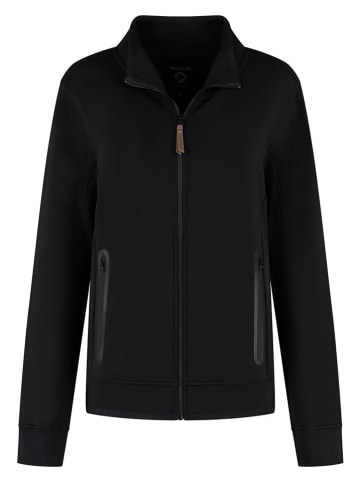 TRAVELIN' Sweatvest zwart